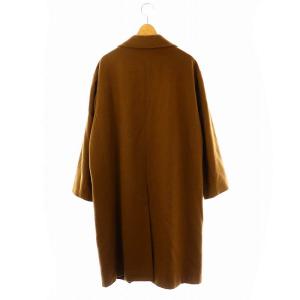 Lisiere L'Appartement チェスターコート ウール カシミヤ混 茶 /MI OS