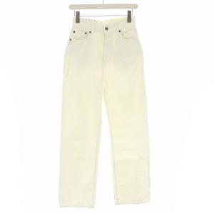 RH VINTAGE 21AW オーガニックハイウエストデニムパンツ ジーンズ カラー 24 白 ホワイト