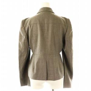 miumiu テーラードジャケット 1B ウール 40 グレー