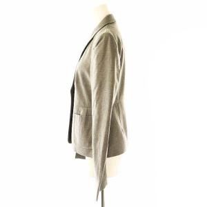 miumiu テーラードジャケット 1B ウール 40 グレー