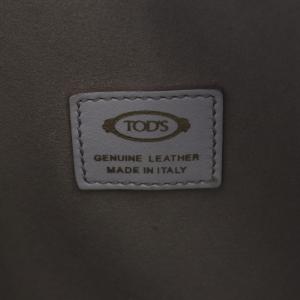 TOD'S タイムレス ハーフムーン ハンドバッグ 2way ホワイト