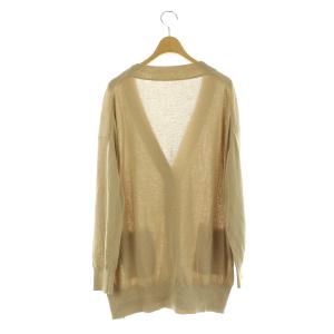 L'Appartement 23SS Oversize Linen Cardigan オーバーサイズリネンカーディガン ベージュ