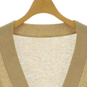 L'Appartement 23SS Oversize Linen Cardigan オーバーサイズリネンカーディガン ベージュ