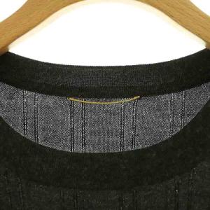 L'Appartement 23AW Cashmere Silk Knit Pullover カシミアシルクニットプルオーバー 七分袖 チャコール