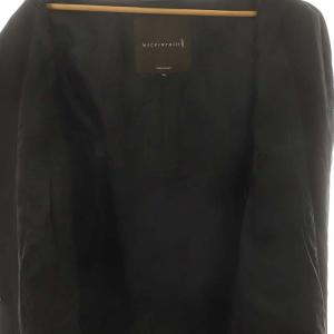 MACKINTOSH コットンステンカラーコート アウター 総裏地 38 ブラック