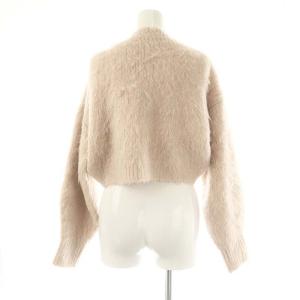 SNIDEL 23AW ファーライクアンサンブルニットプルオーバー セット カーディガン キャミソール F ピンク