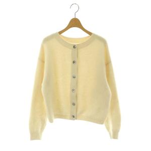 23AW FURカシミヤ2WAYニット セーター カーディガン ウール アイボリー /KO OS