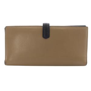 FENDI 二つ折り 長財布 レザー 茶色 ブラウン 黒 ブラック 8M0367