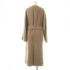 SNIDEL ウールカシミヤコート アウター ノーカラー F ベージュ /DO OS