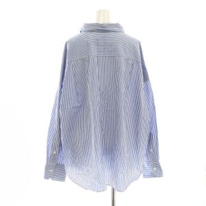 Shinzone ザシンゾーン THE SHINZONE WINDY SHIRT シャツ ブラウス 長袖 前開き ストライプ コットン F 白