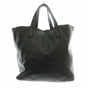 ANYA HINDMARCH トートバッグ ハンドバッグ レザー リボン 黒 ブラック