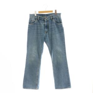 ポケットデニムパンツ M ブルー