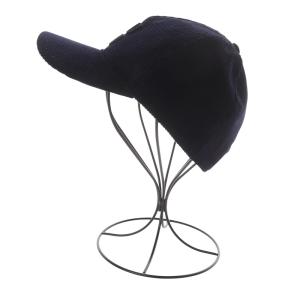 miumiu ロゴデザイン コーデュロイ ベースボールキャップ M ネイビー 5HC179