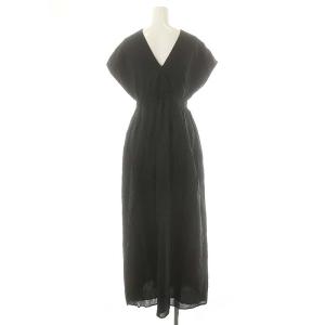 MARIHA 夏の光のドレス ワンピース ロング 36 ブラック /DF OS