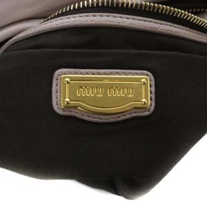 miumiu マテラッセ ハンドバッグ ワンハンドル ショルダーバッグ ワンショルダー 2way 斜め掛け レザー ピンク