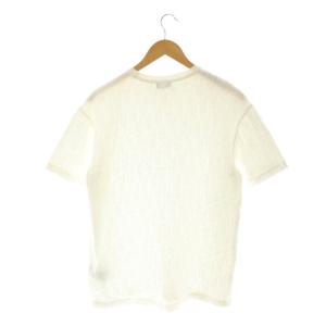 DIOR HOMME 113J692A0614 オブリーク コットン パイルTシャツ XS ホワイト