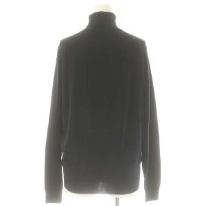 JOHN SMEDLEY ウールタートルネックニット セーター 長袖 S 黒
