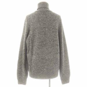 JOHN SMEDLEY カシミヤ混タートルネックニット セーター 長袖 S グレー