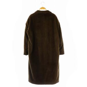 MUSE de Deuxieme Classe ファーダンス DE BALL FUR コート アウター ブルゾン F 茶 ブラウン /YQ OS SH