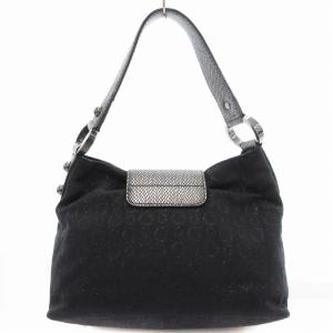 GUESS ハンドバッグ ワンハンドル 総柄 黒 ブラック /UD