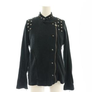 HYSTERIC GLAMOUR シープスエードレザージャケット M グリーン シープスエードレザージャケット ステンカラー M 緑 グリーン