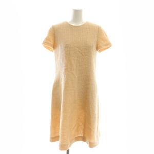 Jessica ツイードワンピース 38 ベージュ 41449