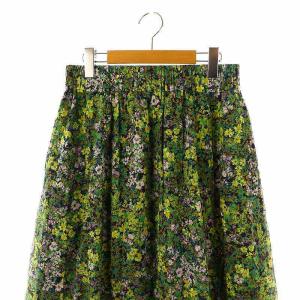 JOURNAL STANDARD LUXE 23SS ボタニーローンスカート フレアスカート ロング 花柄 マルチカラー