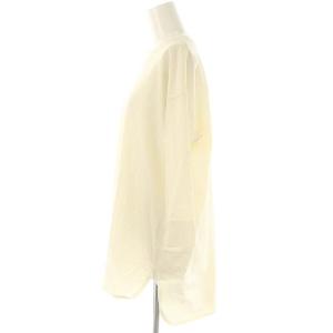 JOURNAL STANDARD LUXE 23SS  サイロジャージー テール プルオーバー Tシャツ カットソー 七分袖 コットン アイボリー