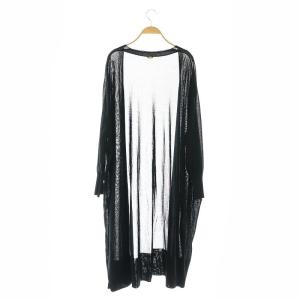 MUSE ミューズドゥーズィエムクラス ロング カーディガン 黒