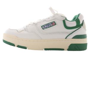 CLC ローカットスニーカー 切替 39 白 ホワイト 緑 グリーン /SR27 SH