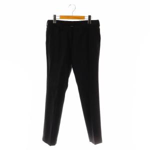 SLOWEAR スラックスパンツ ウール 40 黒 ブラック J1080 /KO OS SH