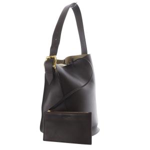 QUIVER BUCKET ショルダーバッグ ダークブラウン