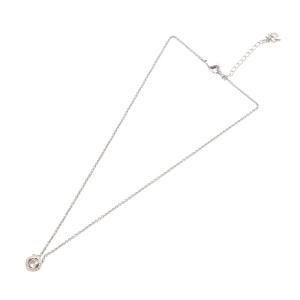 SWAROVSKI アンジェリック スクエアネックレス ピアス セット シルバー色 /SR5