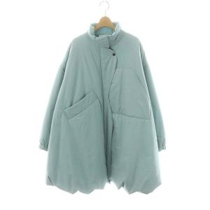 24AW padded coat M ブルー