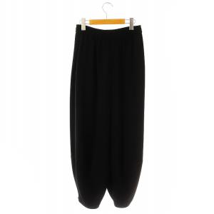 ENFOLD  25SS ELASTIC HAREM PANTS パンツ ボトムス イージー ジョガー 38 黒 ブラック