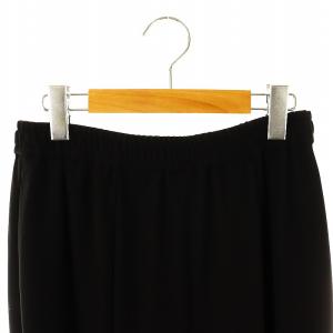 ENFOLD  25SS ELASTIC HAREM PANTS パンツ ボトムス イージー ジョガー 38 黒 ブラック