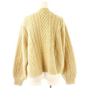 URBAN RESEARCH DOORS siiwa ケーブルカーディガン ニット 長袖 One ベージュ /DF OS