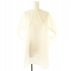 ドルマンワンピース チュニック ミニ 半袖 F ホワイト /ES OS