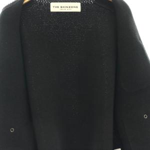 Shinzone KNIT JACKET FO ブラック 24SMSJK02
