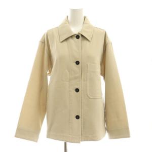 24AW FELTED WOOL SHIRTING シャツジャケット 2 グレージュ /DF OS