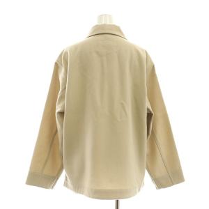 MHL. 24AW FELTED WOOL SHIRTING シャツジャケット 2 グレージュ /DF OS