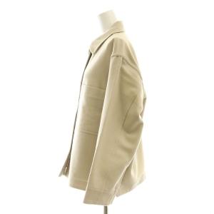 MHL. 24AW FELTED WOOL SHIRTING シャツジャケット 2 グレージュ /DF OS