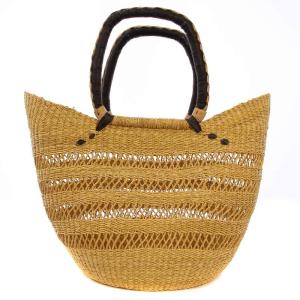 23SS BAGATELLE France TOTE BAG かごバッグ ハンドバッグ ベージュ 23092570004410