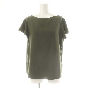 24SS PRIME GGT STRAIGHT TOP ブラウス 半袖 S カーキ /DO OS