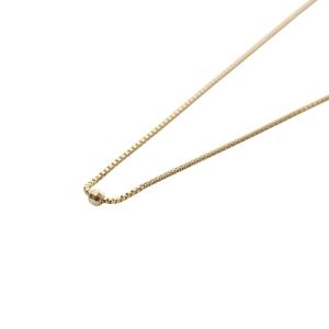 agete ネックレス ペンダント スライドボールチェーン K10 ゴールド 10101115001