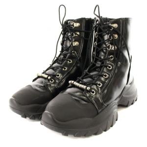 24AW LADY MOUNTAIN BOOTS ショートブーツ レースアップ 厚底 L