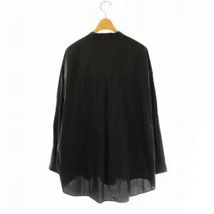 Graphpaper 22AW Broad L/S Oversized Band Collar Shirt バンドカラーシャツ 長袖 オーバーサイズ