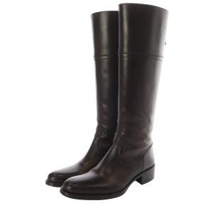 SARTORE レザー ロングブーツ 36 ブラウン SR1169