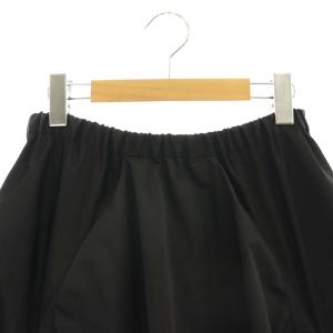ENFOLD 23AW GATHER O SKIRT ギャザースカート ロング フレア 38 黒 ブラック