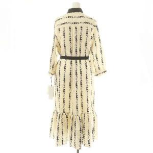 Grace Class 23AW ノクターンモチーフシャツワンピース ロング 七分袖 38 キナリ